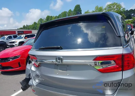 2018 Honda Odyssey Ex from USA, damaged, VIN 5FNRL6H53JB066563